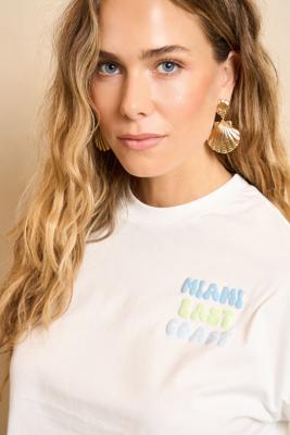 Lofty Manner T-Shirt Irene | White