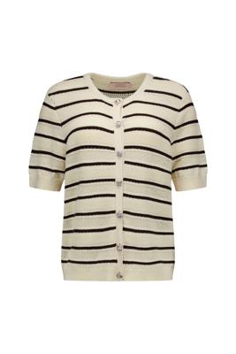 Studio Anneloes Yara stripe cardigan