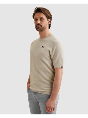 Vanguard T-Shirt met structuur VTSS2602508-9017 Beige