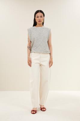 By-Bar Jeans begum raw | White