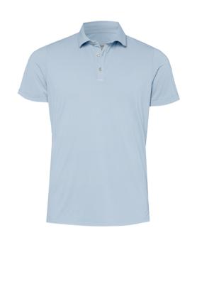 Pure Slim fit polo E31320-92930 Lichtblauw