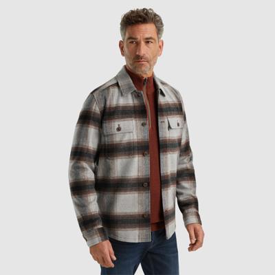 Vanguard, VSI2410244 Long Sleeve Shirt Check Brushed Wool-921
