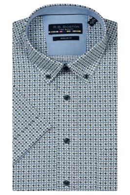 R.B. Boston KM Overhemd 616670-714