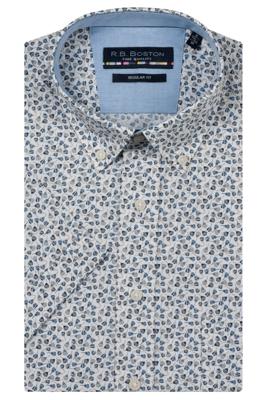 R.B. Boston KM Overhemd 616670-605