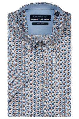 R.B. Boston KM Overhemd 616670-607