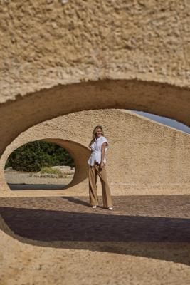 Nukus Broek Jill | Camel