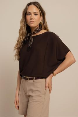 Studio Anneloes Lenti pullover 13812 Espresso