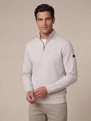 Cavallaro Napoli Diagono Half Zip Sweater 120261022 Kit