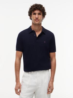 Tommy Hilfiger Regular Fit Polo  MW0MW37396DW5 Navy Blue
