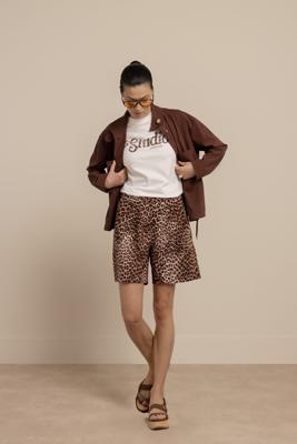 Studio Anneloes Lindy leopard shorts
