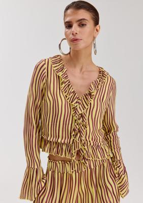 Harper & Yve Blouse Jaden | Geel