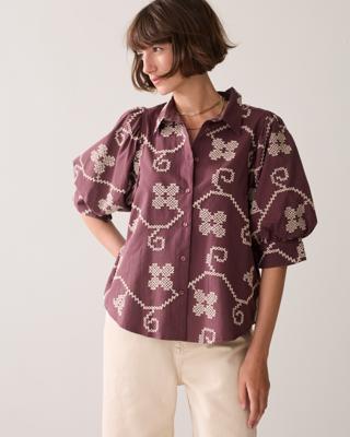 Summum Blouse 2s3500-12446 | Paars