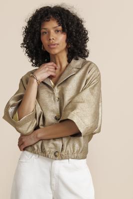 Studio Anneloes Judy dot jacket 13872 Latte