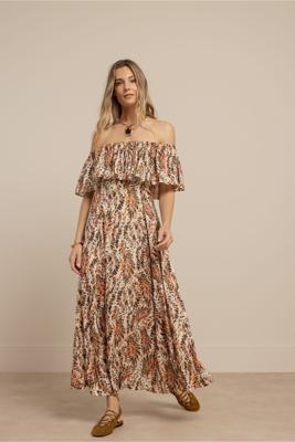 Studio Anneloes Froukje feather jurk 13867 Multi Color