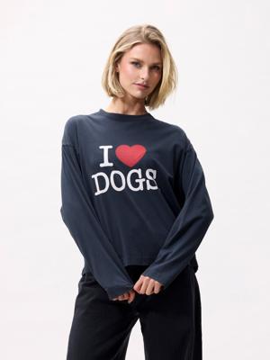 Catwalk Junkie, longsleeve antraciet