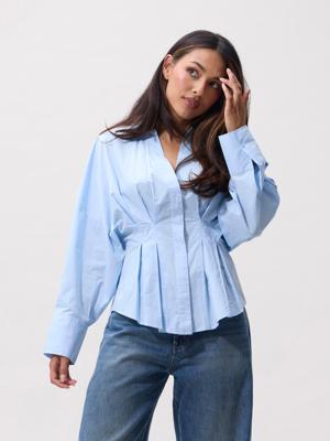 Catwalk Junkie, blouse lichtblauw