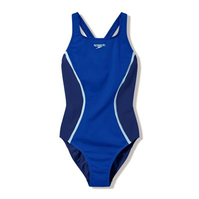 Speedo solid splice medalist 1pc