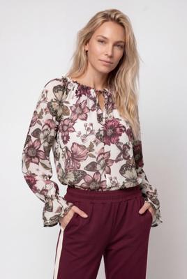 Monari Blouse Bloemenprint 809749