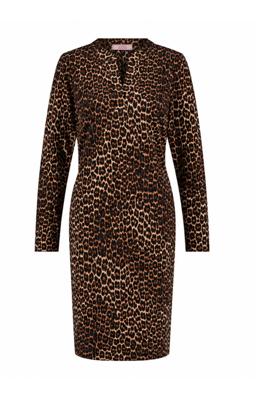 Studio Anneloes Simplicity leopard dress