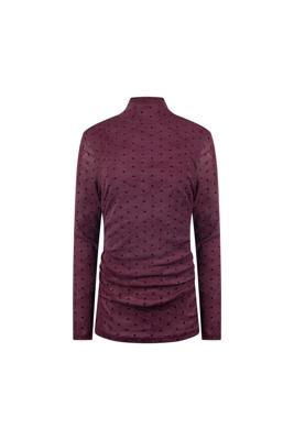 Nukus Top Gracie Dots | Cherry