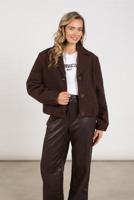 Nukus Jack Madeline Boucle | Chocolate