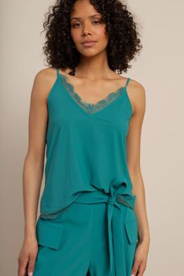 Studio Anneloes Mitzie lace top 14013 Light Teal