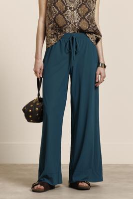 Studio Anneloes Grace trousers 14047 Teal Blauwgroen