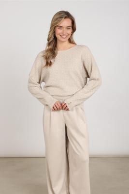 Nukus Top Kento Lurex | Sand