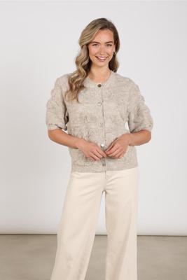 NUKUS Vest Maggy SS | Sand