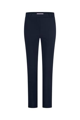 Studio Anneloes Anne bonded trousers 94819 6900 Dark Blue