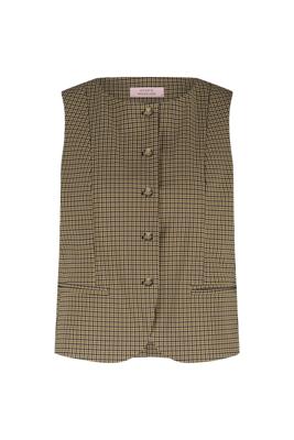 Studio Anneloes Fie check gilet