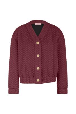 Studio Anneloes Josephine structure jacket 13206 3002 bordeaux