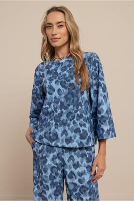 Studio Anneloes Ilja leopard top 13577 Jeans