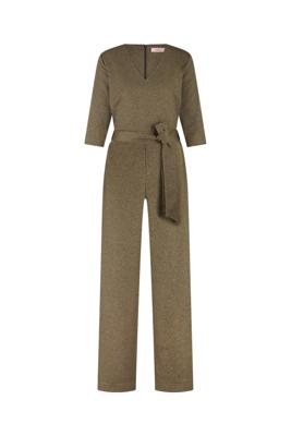 Studio Anneloes Odessi sparkle jumpsuit 13330-0002 Gold