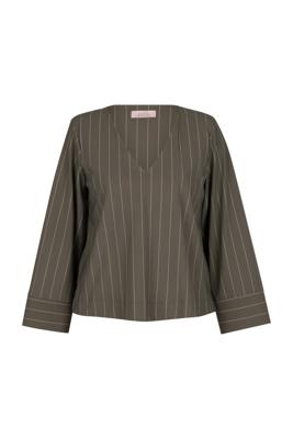 Studio Anneloes Cilou stripe top 13473 New Army-Kit