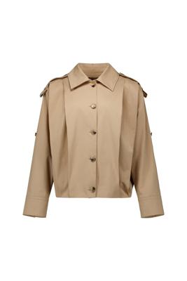 Studio Anneloes Atlas cotton jacket 13677 Latte