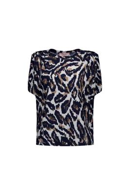 Studio Anneloes Leona strap leopard top 13640 Multi color
