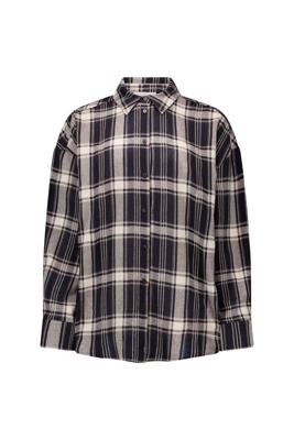 Studio Anneloes Leira check scarf blouse