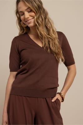 Studio Anneloes Truida pullover 13989 Chestnut
