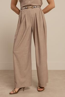 Studio Anneloes Liese linen look trousers 13860 Beige