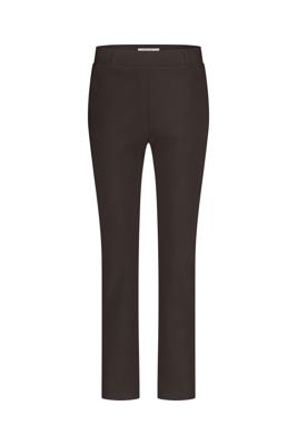Studio Anneloes Anne bonded trousers 94819-8700 Espresso