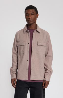 Law of the Sea, overshirt met borstzakken, oud roze