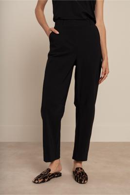 Studio Anneloes Marlise barrel trousers 14418 Zwart