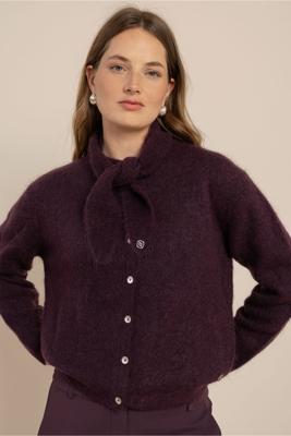 Studio Anneloes Sophia scarf 14406 Aubergine
