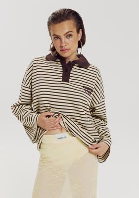 Harper & Yve Top Pollie | Fudge stripe