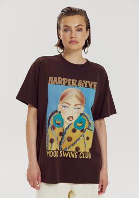 Harper & Yve T-Shirt Moody | Fudge