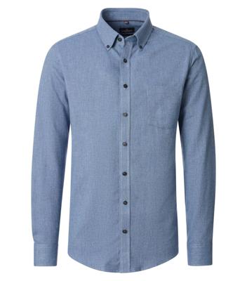 Casamoda Casual Overhemd 126132510-100 Blauw