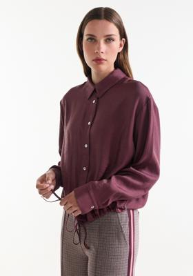 JANSEN Amsterdam Blouse Inez Wijnrood