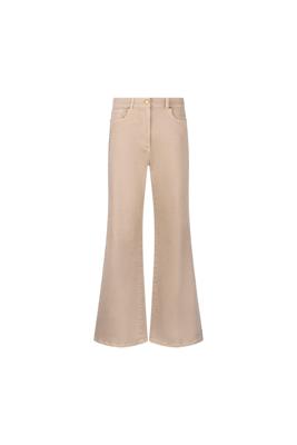 NUKUS Flared Jeans Zand NKF09114