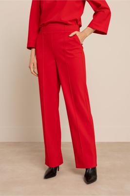 Studio Anneloes Kelly bonded trousers 14340 Rich Red